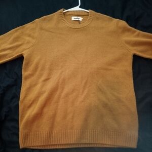 Taylor Stitch Men's Large Gold Lodge Sweater